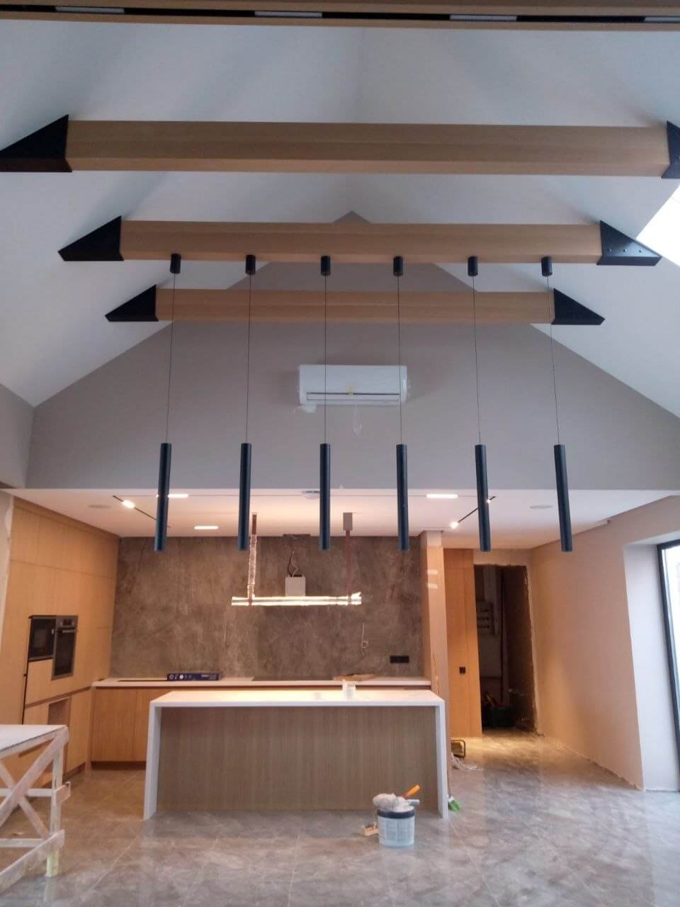 Современная кухня renovation in ЖК Esentai